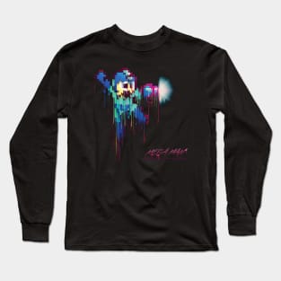 Mega Man Acid Glitch Long Sleeve T-Shirt